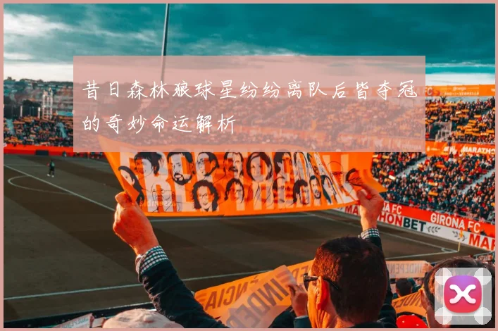 昔日森林狼球星纷纷离队后皆夺冠的奇妙命运解析